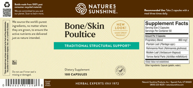 Bone Skin Poultice (BON-C)